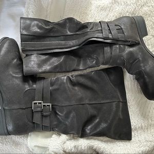 Torrid black boots size 11